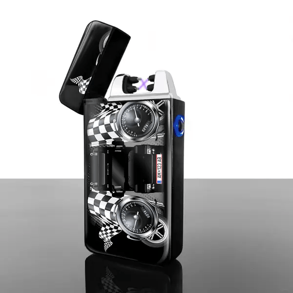 T-Reihe Lichtbogen Feuerzeug personalisiert mit LKW u. Kennzeichen!