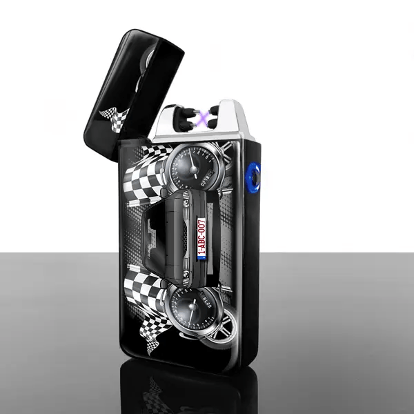 SVX briquets electriques personnalisé avec voiture et plaque d'immatriculation !