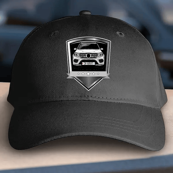 GLS Basecap personalisiert mit deinem Auto u. Kennzeichen!