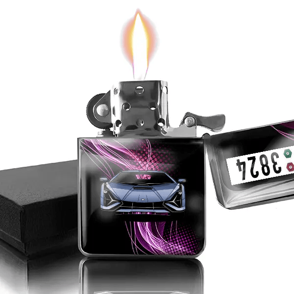 Sian Roadster Zapalovač benzínový s autem a SPZ!