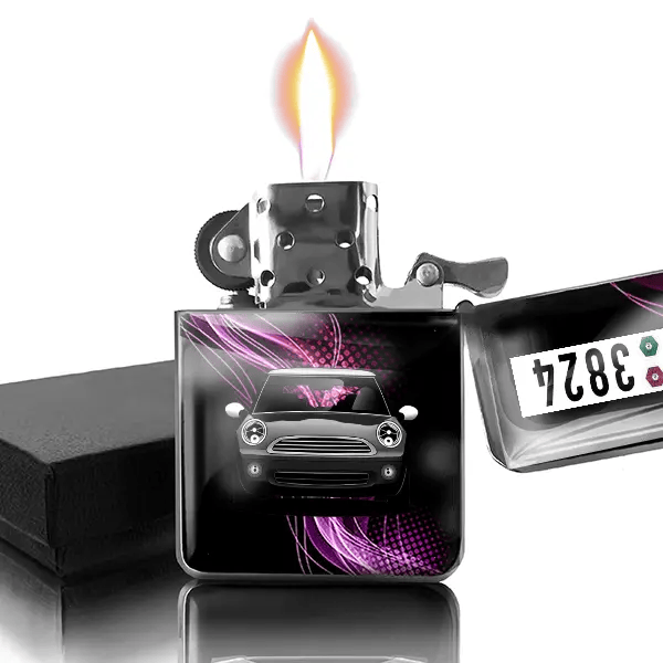 Thunderbird Zapalovač benzínový s autem a SPZ!