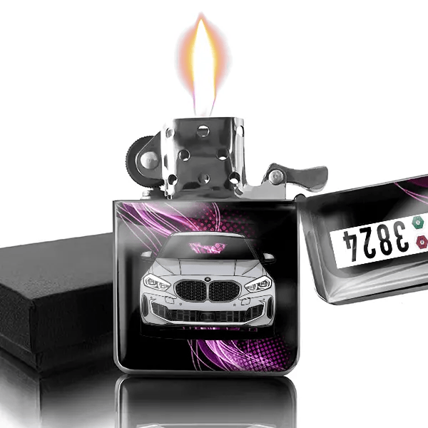 M135i Zapalovač benzínový s autem a SPZ!