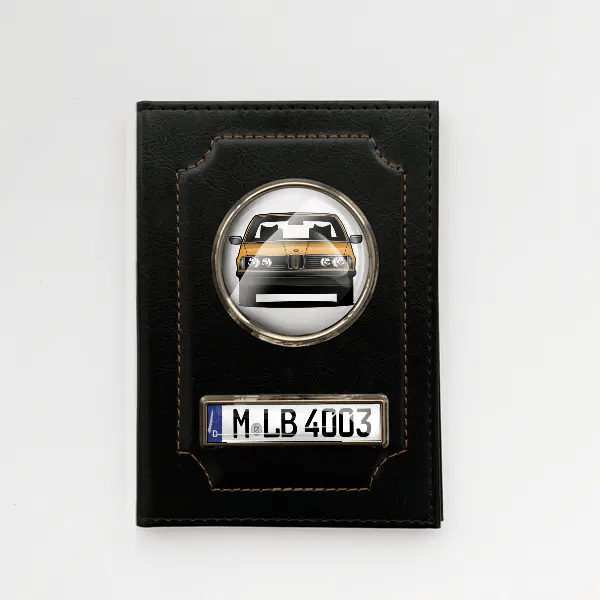 7er Reihe Limousine Fahrzeugschein Hülle personalisiert mit Auto u. Kennzeichen!