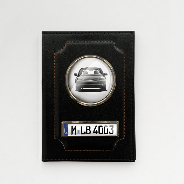 Lancer Limousine Fahrzeugschein Hülle personalisiert mit Auto u. Kennzeichen!