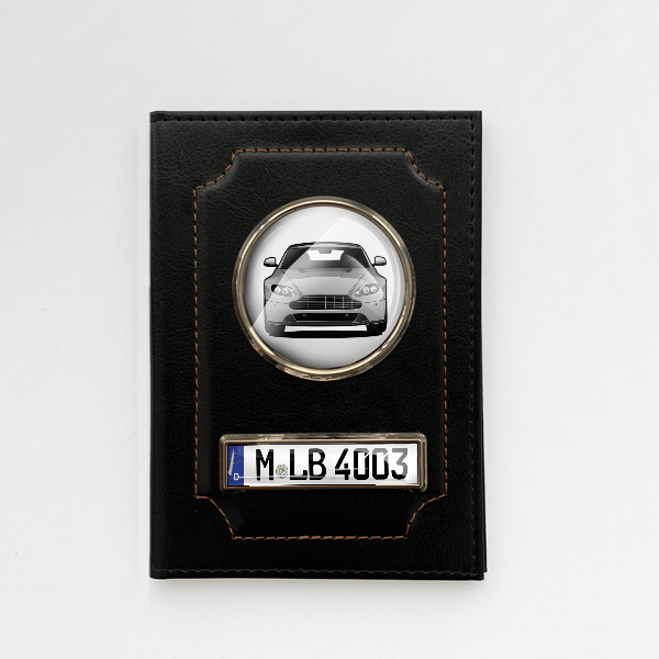 Vantage Coupe Fahrzeugschein Hülle personalisiert mit Auto u. Kennzeichen!