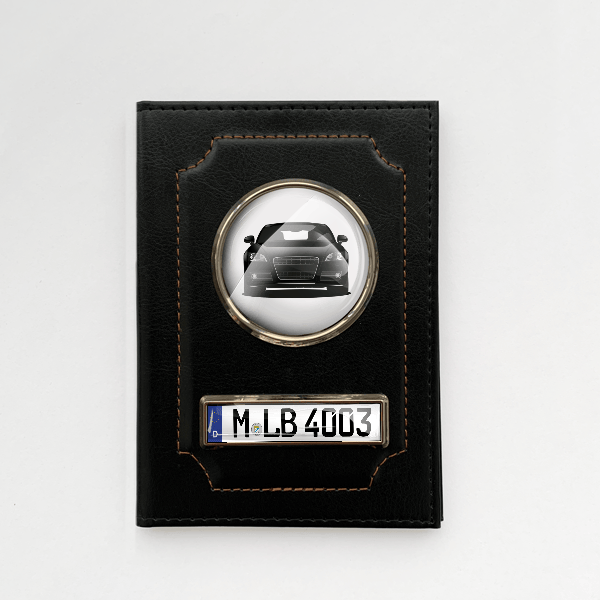 TT Fahrzeugschein Hülle personalisiert mit Auto u. Kennzeichen!
