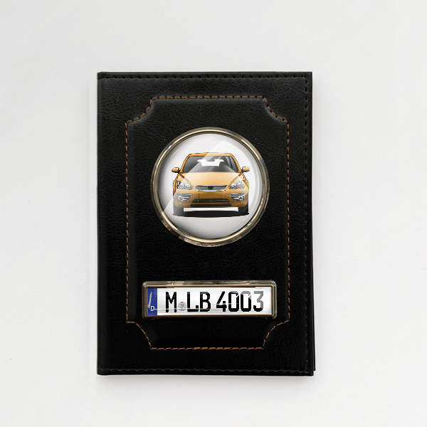 Focus Turnier Fahrzeugschein Hülle personalisiert mit Auto u. Kennzeichen!