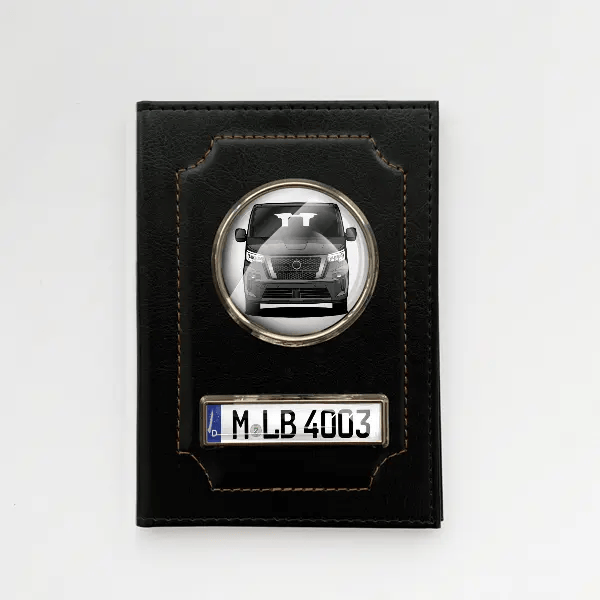 Primastar Fahrzeugschein Hülle personalisiert mit Auto u. Kennzeichen!