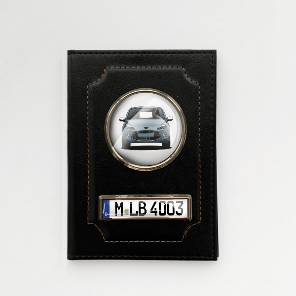Ka Fahrzeugschein Hülle personalisiert mit Auto u. Kennzeichen!