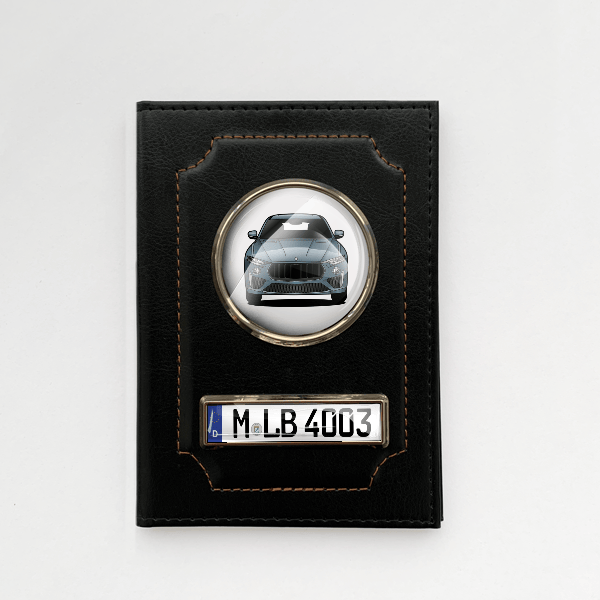 Levante Trofeo Fahrzeugschein Hülle personalisiert mit Auto u. Kennzeichen!
