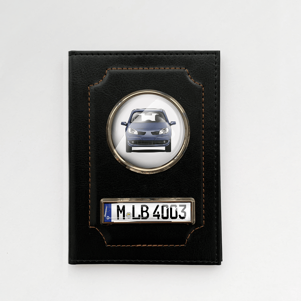 Scenic Fahrzeugschein Hülle personalisiert mit Auto u. Kennzeichen!