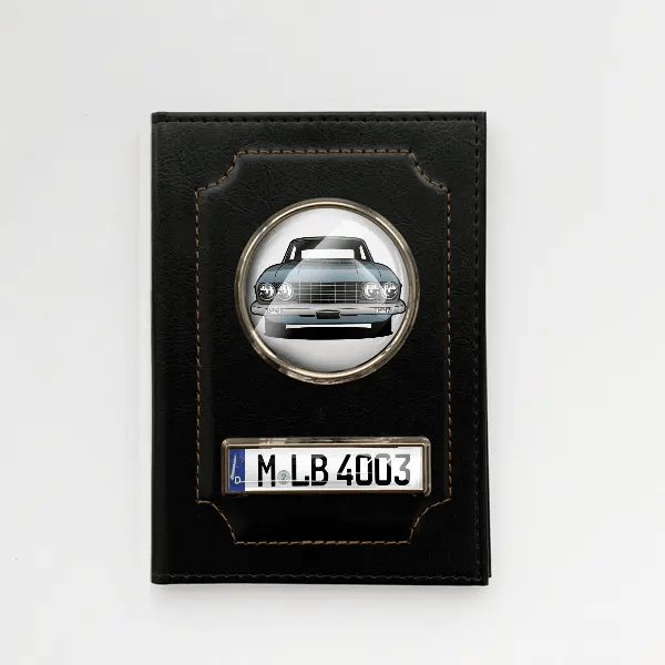 Flavia Coupe Fahrzeugschein Hülle personalisiert mit Auto u. Kennzeichen!