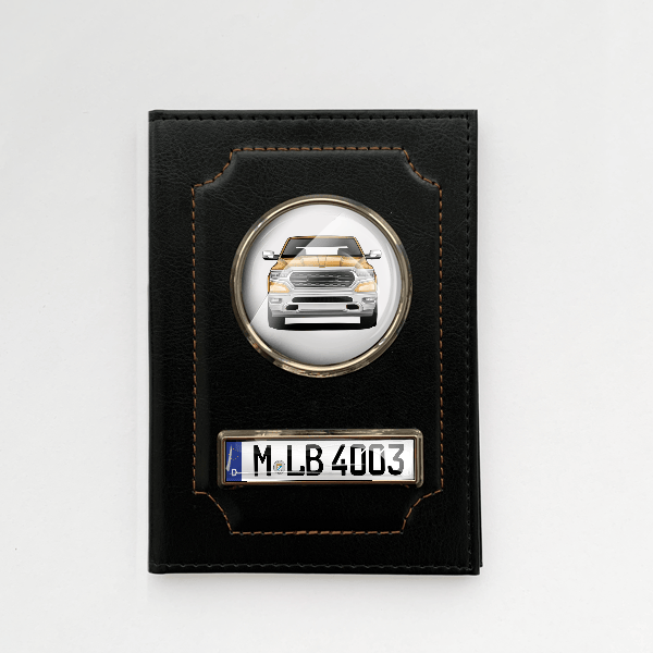 RAM 1500 Fahrzeugschein Hülle personalisiert mit Auto u. Kennzeichen!