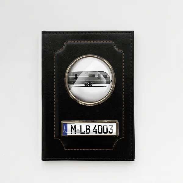 Adora 673 PK Fahrzeugschein Hülle personalisiert mit Wohnwagen u. Kennzeichen!