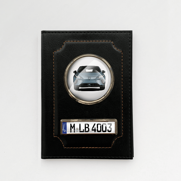 MG4 EV Fahrzeugschein Hülle personalisiert mit Auto u. Kennzeichen!