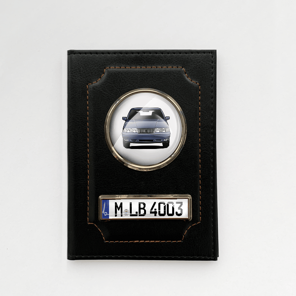 960 Touring Fahrzeugschein Hülle personalisiert mit Auto u. Kennzeichen!