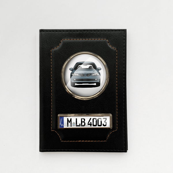 Almera (3-Türer) Fahrzeugschein Hülle personalisiert mit Auto u. Kennzeichen!