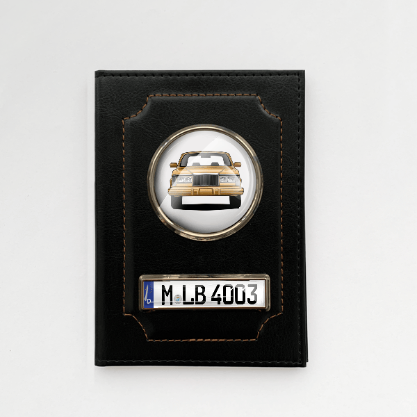 262 Coupe Fahrzeugschein Hülle personalisiert mit Auto u. Kennzeichen!
