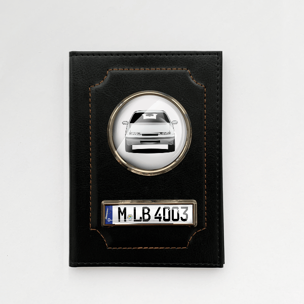 Calibra Coupe Fahrzeugschein Hülle personalisiert mit Auto u. Kennzeichen!