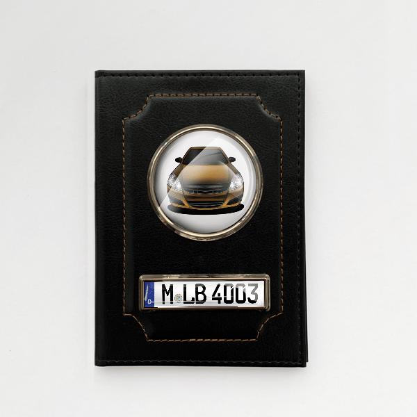 Signum Fahrzeugschein Hülle personalisiert mit Auto u. Kennzeichen!