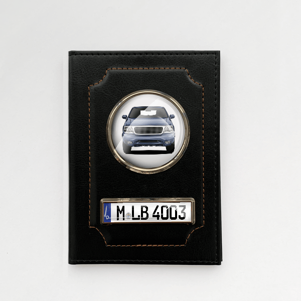Expedition Fahrzeugschein Hülle personalisiert mit Auto u. Kennzeichen!