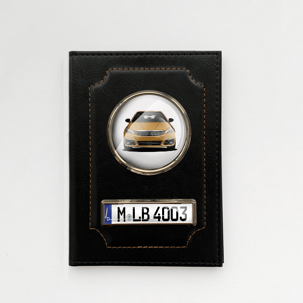 308 GT Fahrzeugschein Hülle personalisiert mit Auto u. Kennzeichen!