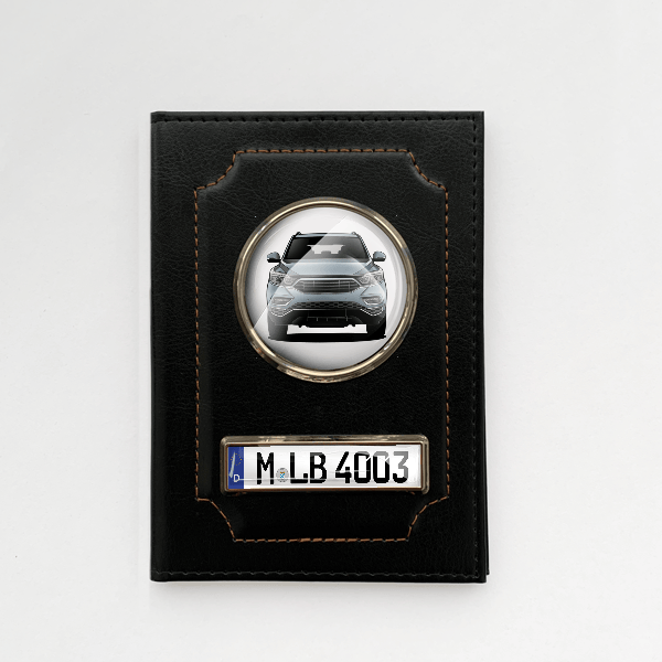 Rexton Fahrzeugschein Hülle personalisiert mit Auto u. Kennzeichen!