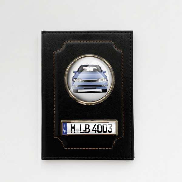 Omega Limousine Fahrzeugschein Hülle personalisiert mit Auto u. Kennzeichen!