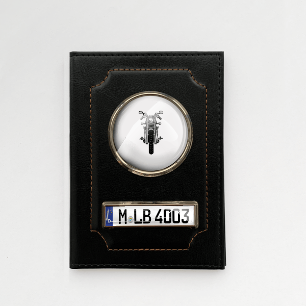 VS 1400 Intruder Fahrzeugschein Hülle personalisiert mit Motorrad u. Kennzeichen!