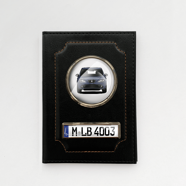Altea FR Fahrzeugschein Hülle personalisiert mit Auto u. Kennzeichen!