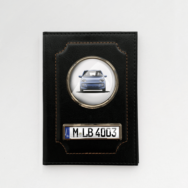 Up Fahrzeugschein Hülle personalisiert mit Auto u. Kennzeichen!