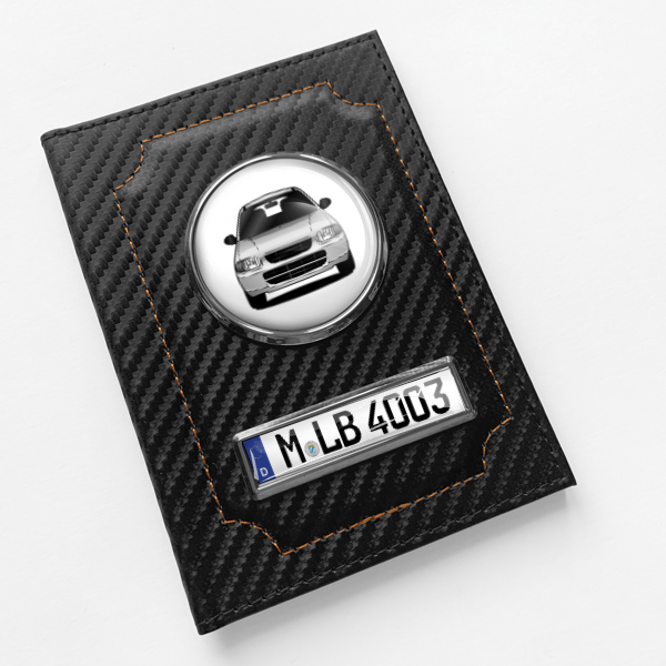 Alto Fahrzeugschein Hülle personalisiert mit Auto u.Kennzeichen!