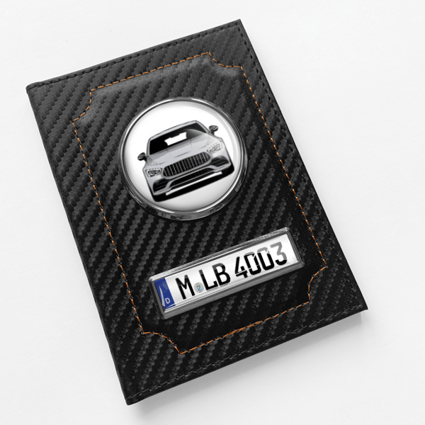 AMG GT 43 Fahrzeugschein Hülle personalisiert mit Auto u.Kennzeichen!