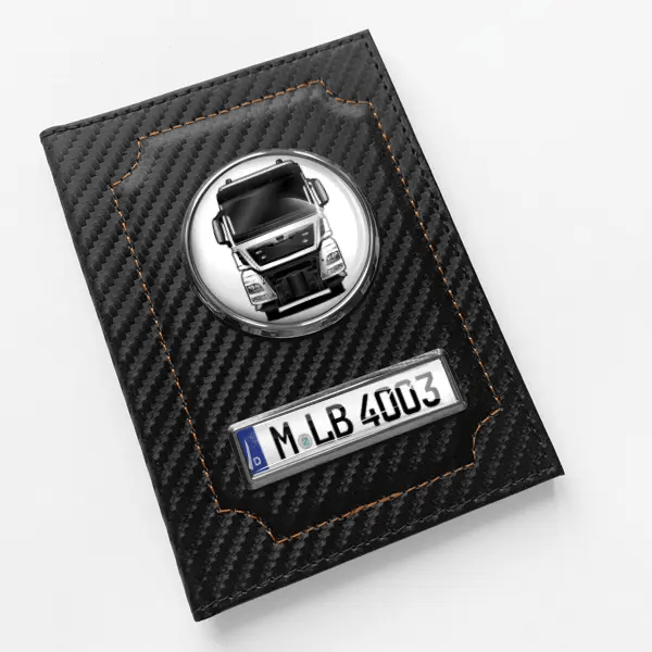 TGA 41.640 Fahrzeugschein Hülle personalisiert mit LKW u.Kennzeichen!
