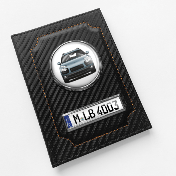 C4 Cactus Fahrzeugschein Hülle personalisiert mit Auto u.Kennzeichen!