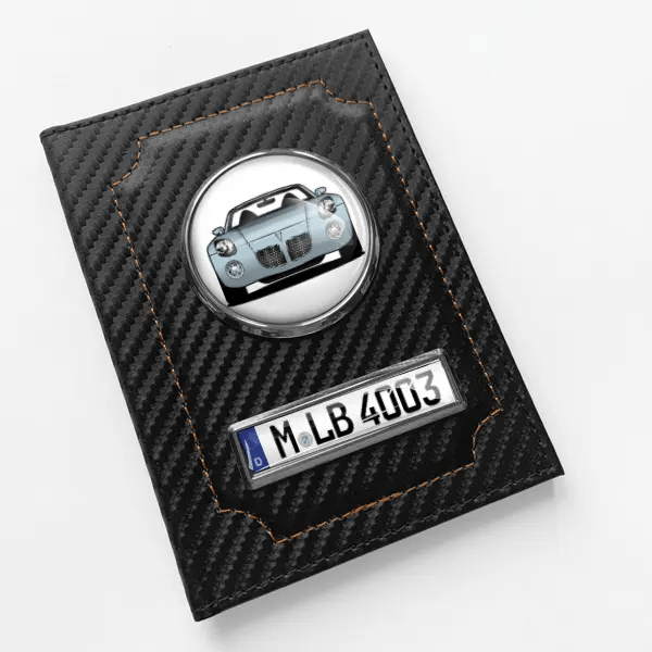 Solstice Fahrzeugschein Hülle personalisiert mit Auto u.Kennzeichen!