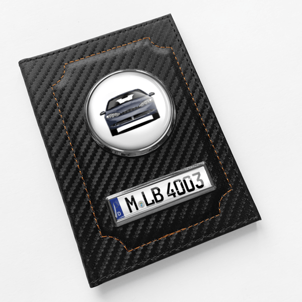 Cougar Fahrzeugschein Hülle personalisiert mit Auto u.Kennzeichen!