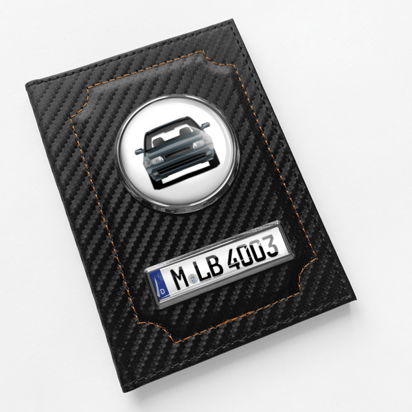 Astra Cabriolet Fahrzeugschein Hülle personalisiert mit Auto u.Kennzeichen!