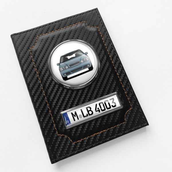 S70 Fahrzeugschein Hülle personalisiert mit Auto u.Kennzeichen!