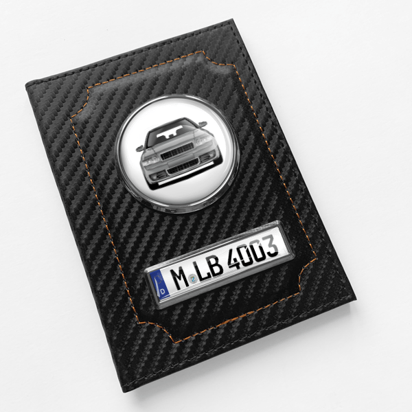 S4 Fahrzeugschein Hülle personalisiert mit Auto u.Kennzeichen!