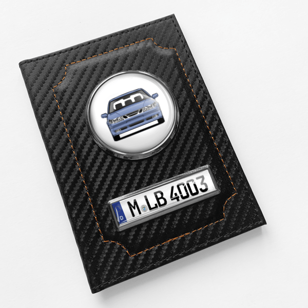 9-5 Fahrzeugschein Hülle personalisiert mit Auto u.Kennzeichen!