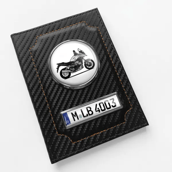 VFR 800X Crossrunner Fahrzeugschein Hülle personalisiert mit Motorrad u.Kennzeichen!