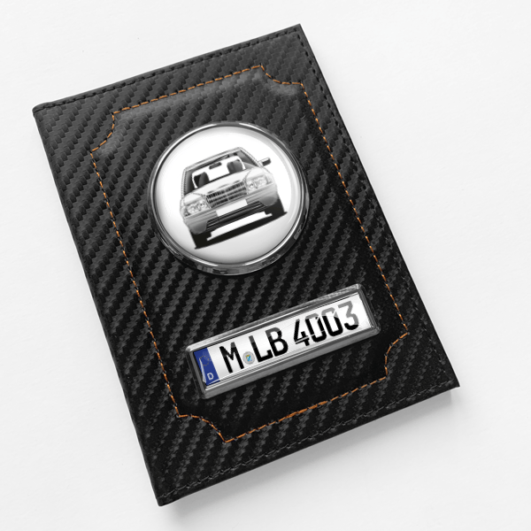 190 E Fahrzeugschein Hülle personalisiert mit Auto u.Kennzeichen!