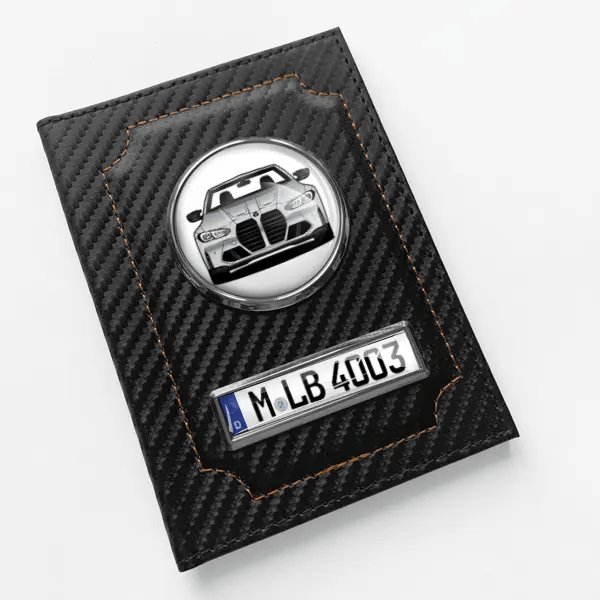 M4 Cabriolet Fahrzeugschein Hülle personalisiert mit Auto u.Kennzeichen!