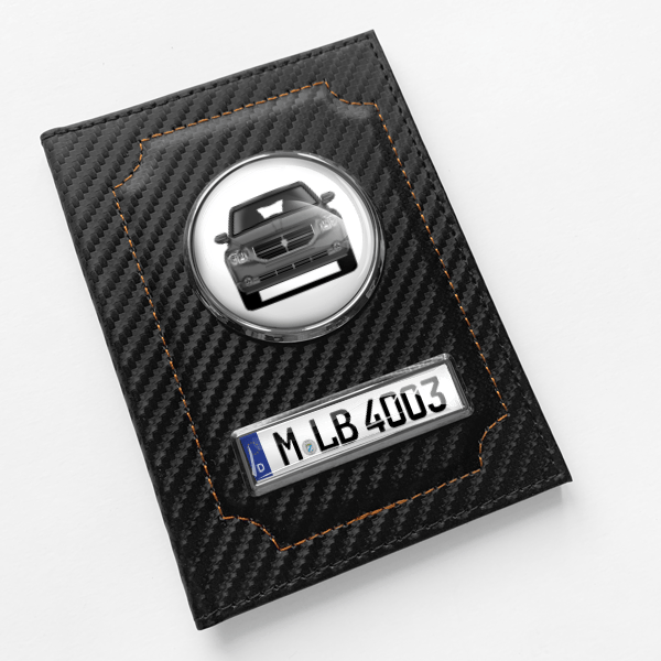 Caliber Fahrzeugschein Hülle personalisiert mit Auto u.Kennzeichen!