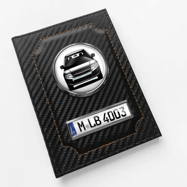 Granta Fahrzeugschein Hülle personalisiert mit Auto u.Kennzeichen!