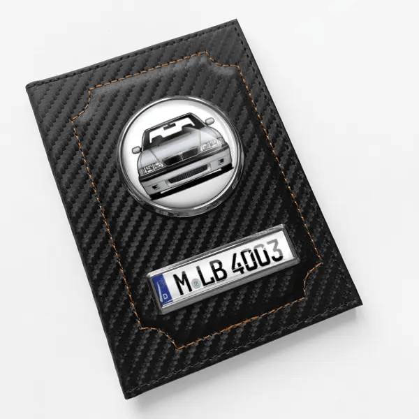 200er-Reihe Cabriolet Fahrzeugschein Hülle personalisiert mit Auto u.Kennzeichen!