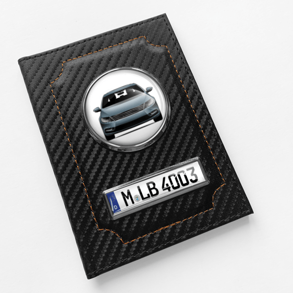 Passat CC Fahrzeugschein Hülle personalisiert mit Auto u.Kennzeichen!