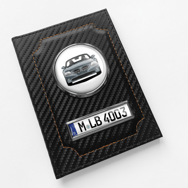 Imperial Limousine Fahrzeugschein Hülle personalisiert mit Auto u.Kennzeichen!