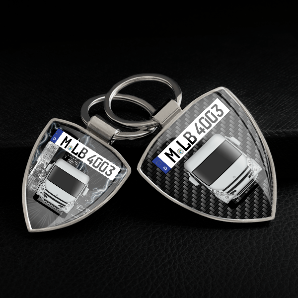 143 Schlüsselanhänger personalisiert mit Wohnwagen u.Kennzeichen!